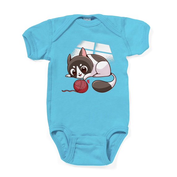 CafePress - Cute Kawaii Cat Body Suit - Cute Infant Bodysuit Baby Romper - Size Newborn - 24 Months