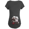 thumbnail image 1 of CafePress - Cute Kawaii Cat Maternity T Shirt - Maternity Dark T-Shirt, 1 of 3