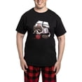 thumbnail image 1 of CafePress - Cute Kawaii Cat Pajamas - Men's Dark Loose Fit Cotton Pajama Set, 1 of 7