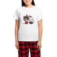 thumbnail image 1 of CafePress - Cute Kawaii Cat Pajamas - Women's Short Sleeve Print T-Shirt and Pants Light Cotton Pajama Set, 1 of 7