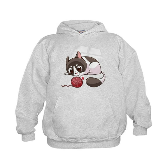 CafePress - Cute Kawaii Cat Sweatshirt - Kids Hooded Sweatshirt, Classic Hoodie