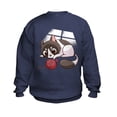 thumbnail image 1 of CafePress - Cute Kawaii Cat Sweatshirt - Kids Sweatshirt, Youth Crew Neck Sweatshirt, 1 of 4