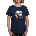 thumbnail image 1 of CafePress - Cute Kawaii Cat T Shirt - Women's Traditional Fit Dark T-Shirt, 1 of 4
