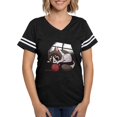 thumbnail image 1 of CafePress - Cute Kawaii Cat T Shirt - Womens Football Shirt, 1 of 4