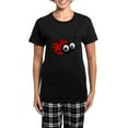 thumbnail image 1 of CafePress - Cute Ladybug Women's Dark Pajamas - Women's Short Sleeve Print T-Shirt and Pants Dark Cotton Pajama Set, 1 of 7