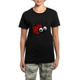 thumbnail image 1 of CafePress - Cute Ladybug Women's Dark Pajamas - Women's Short Sleeve Print T-Shirt and Pants Dark Cotton Pajama Set, 1 of 7