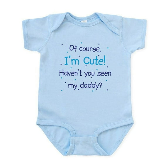 CafePress - Cute Like Daddy Infant Bodysuit - Baby Light Bodysuit, Size Newborn - 24 Months