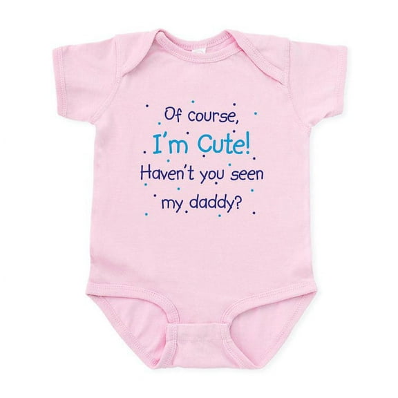 CafePress - Cute Like Daddy Infant Bodysuit - Baby Light Bodysuit, Size Newborn - 24 Months