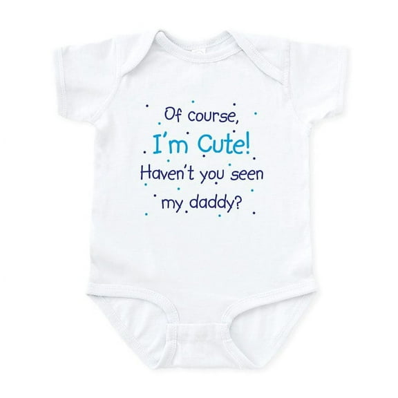 CafePress - Cute Like Daddy Infant Bodysuit - Baby Light Bodysuit, Size Newborn - 24 Months
