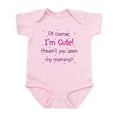 thumbnail image 1 of CafePress - Cute Like Mommy Infant Bodysuit - Baby Light Bodysuit, Size Newborn - 24 Months, 1 of 4