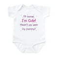 thumbnail image 1 of CafePress - Cute Like Mommy Infant Bodysuit - Baby Light Bodysuit, Size Newborn - 24 Months, 1 of 4