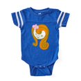 thumbnail image 1 of CafePress - Cute Lil' Ophelia - Cute Infant Baby Football Bodysuit, 1 of 3