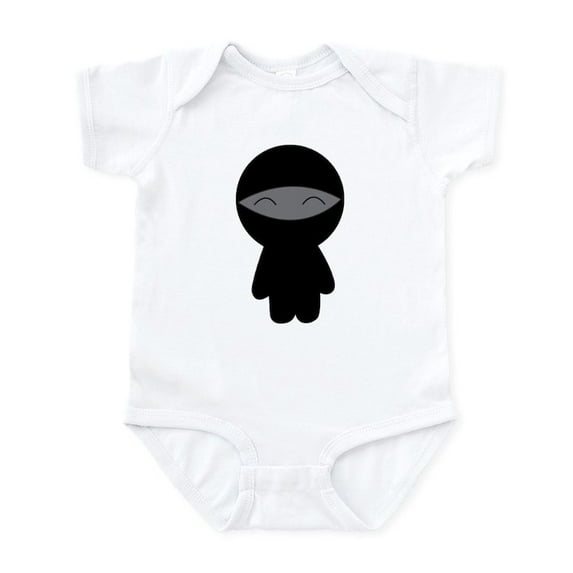 CafePress - Cute Little Ninja Infant Bodysuit - Baby Light Bodysuit, Size Newborn - 24 Months