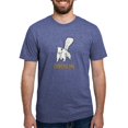 thumbnail image 1 of CafePress - Cute Oberlin White Squirrel Illustration T Shirt - Mens Tri-blend T-Shirt, 1 of 4