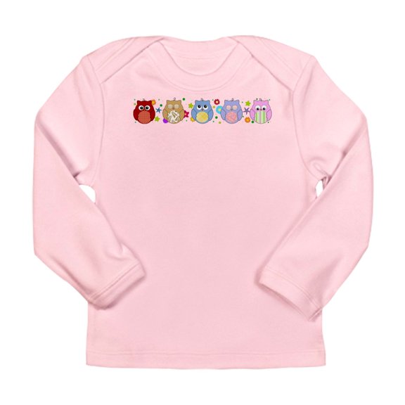 CafePress - Cute Owls Long Sleeve Infant T Shirt - Long Sleeve Infant T-Shirt