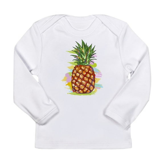 CafePress - Cute Pineapple Illustration Long Sleeve T Shirt - Long Sleeve Infant T-Shirt