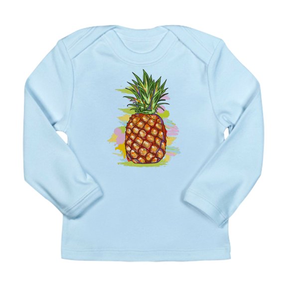 CafePress - Cute Pineapple Illustration Long Sleeve T Shirt - Long Sleeve Infant T-Shirt