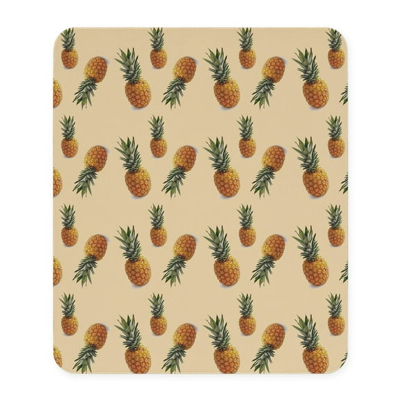 CafePress - Cute Pineapple Pattern Mousepad - Non-slip Rubber Mousepad, Gaming Mouse Pad