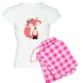 thumbnail image 1 of CafePress - Cute Pink Fox - Women's Light Pajamas, 1 of 4