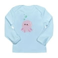 thumbnail image 1 of CafePress - Cute Pink Octopus Long Sleeve T Shirt - Long Sleeve Infant T-Shirt, 1 of 2