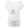 thumbnail image 1 of CafePress - Cute Pink Octopus Maternity T Shirt - Cotton Maternity T-shirt, Cute & Funny Pregnancy Tee, 1 of 4