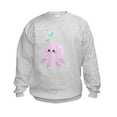thumbnail image 1 of CafePress - Cute Pink Octopus Sweatshirt - Kids Sweatshirt, Youth Crew Neck Sweatshirt, 1 of 4