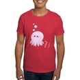 thumbnail image 1 of CafePress - Cute Pink Octopus T Shirt - Men's Classic Graphic Cotton T-Shirt, 1 of 4