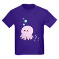 thumbnail image 1 of CafePress - Cute Pink Octopus T Shirt - Dark T-Shirt Kids XS-XL, 1 of 4