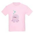 thumbnail image 1 of CafePress - Cute Pink Octopus T Shirt - Light T-Shirt Kids XS-XL, 1 of 4