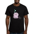 thumbnail image 1 of CafePress - Cute Pink Octopus T Shirt - Men's Fitted T-Shirt, 1 of 4