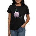 thumbnail image 1 of CafePress - Cute Pink Octopus T Shirt - Women's Traditional Fit Dark T-Shirt, 1 of 4