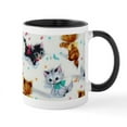 thumbnail image 1 of CafePress - Cute Playful Kittens Mugs - 11 oz Ceramic Mug - Novelty Coffee Tea Cup, 1 of 4