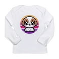 thumbnail image 1 of CafePress - Cute Puppy Dog Retro Sunset Long Sleeve T Shirt - Long Sleeve Infant T-Shirt, 1 of 2