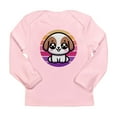 thumbnail image 1 of CafePress - Cute Puppy Dog Retro Sunset Long Sleeve T Shirt - Long Sleeve Infant T-Shirt, 1 of 2
