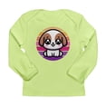thumbnail image 1 of CafePress - Cute Puppy Dog Retro Sunset Long Sleeve T Shirt - Long Sleeve Infant T-Shirt, 1 of 2