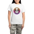 thumbnail image 1 of CafePress - Cute Puppy Dog Retro Sunset Pajamas - Women's Short Sleeve Print T-Shirt and Pants Light Cotton Pajama Set, 1 of 7