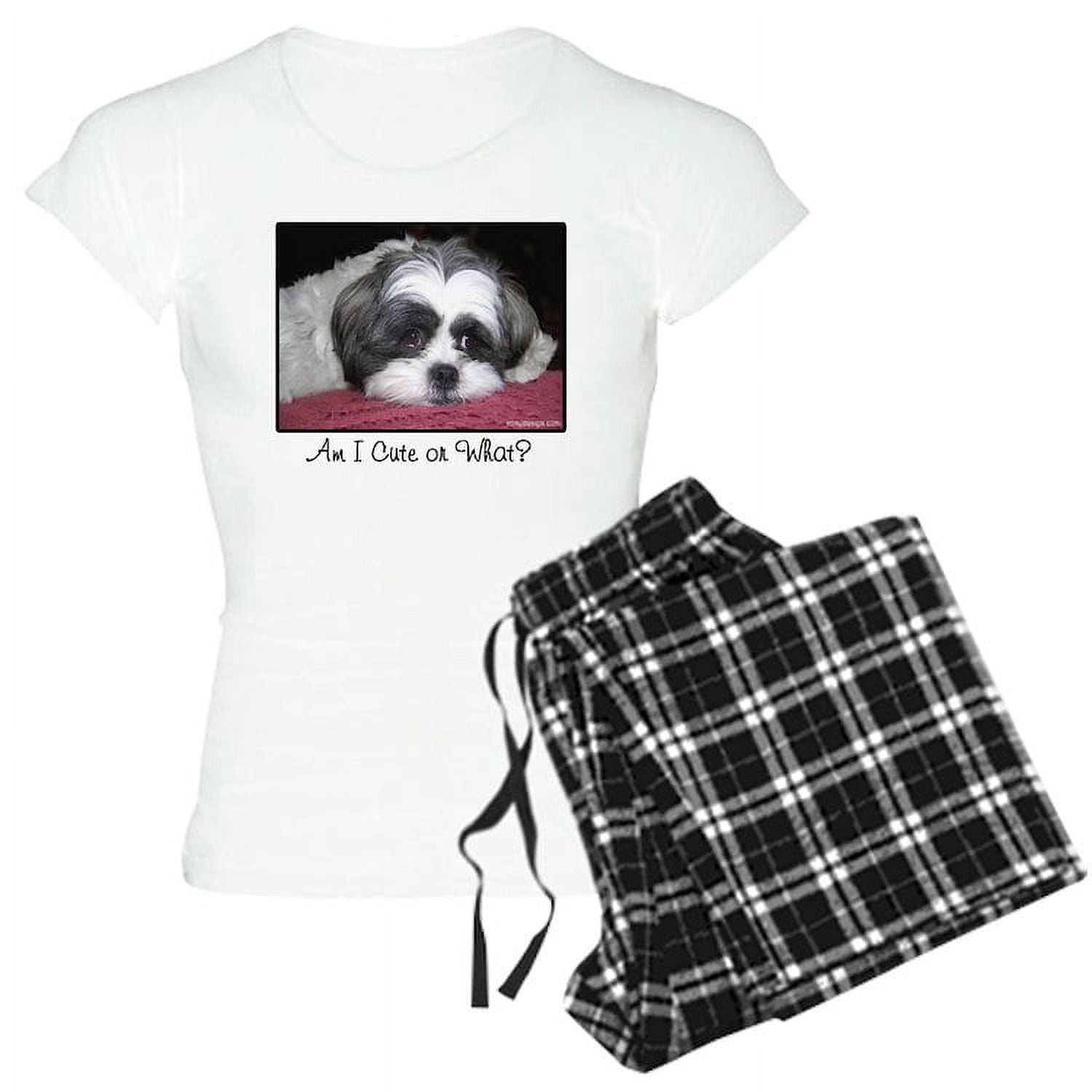 Shih tzu print pajamas sale