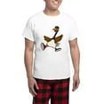 thumbnail image 1 of CafePress - Cute Silly Goose Pajamas - Men's Light Loose Fit Cotton Pajama Set, 1 of 7