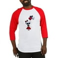 thumbnail image 1 of CafePress - Cute Skeleton Girl With Spooky Balloons Baseball J - Cotton Baseball Jersey, 3/4 Raglan Sleeve Shirt, 1 of 4