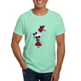 thumbnail image 1 of CafePress - Cute Skeleton Girl With Spooky Balloons T Shirt - Men's Classic Graphic Cotton T-Shirt, 1 of 4