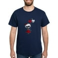 thumbnail image 1 of CafePress - Cute Skeleton Girl With Spooky Balloons T Shirt - Men's Classic Graphic Cotton T-Shirt, 1 of 4