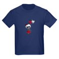 thumbnail image 1 of CafePress - Cute Skeleton Girl With Spooky Balloons T Shirt - Dark T-Shirt Kids XS-XL, 1 of 4