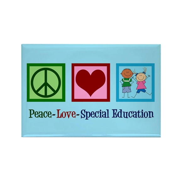 CafePress - Cute Special Education - Rectangle Magnet, 2"x3" Refrigerator Magnet