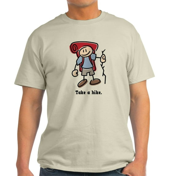CafePress - Cute Take A Hike Light T Shirt - Men's Classic Graphic T-Shirt