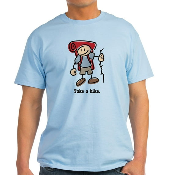 CafePress - Cute Take A Hike Light T Shirt - Men's Classic Graphic T-Shirt