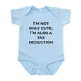 thumbnail image 1 of CafePress - Cute Tax Deduction Body Suit - Baby Light Bodysuit, Size Newborn - 24 Months, 1 of 4