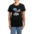 thumbnail image 1 of CafePress - Cute Unicorn Fart! ... TOOT! Pajamas - Women's Short Sleeve Print T-Shirt and Pants Dark Cotton Pajama Set, 1 of 7