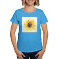 thumbnail image 1 of CafePress - Cute Yellow Sunflower T Shirt - Women's Traditional Fit Dark T-Shirt, 1 of 4