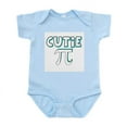 thumbnail image 1 of CafePress - Cutie Pi Blue Infant Creeper - Baby Light Bodysuit, Size Newborn - 24 Months, 1 of 4