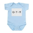 thumbnail image 1 of CafePress - Cutie Pie = Q T Pi Genius Shirt - Baby Light Bodysuit, Size Newborn - 24 Months, 1 of 4